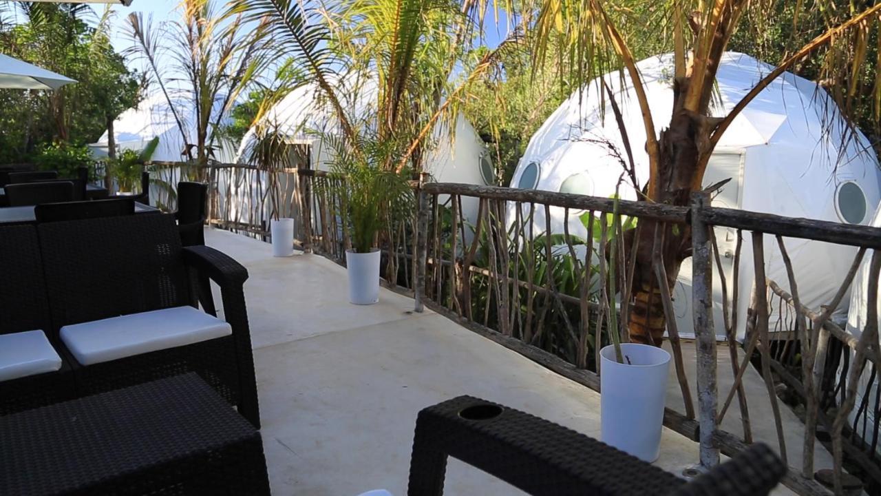 Hotel Glamping Tulum With Private Mini Pool Zewnętrze zdjęcie
