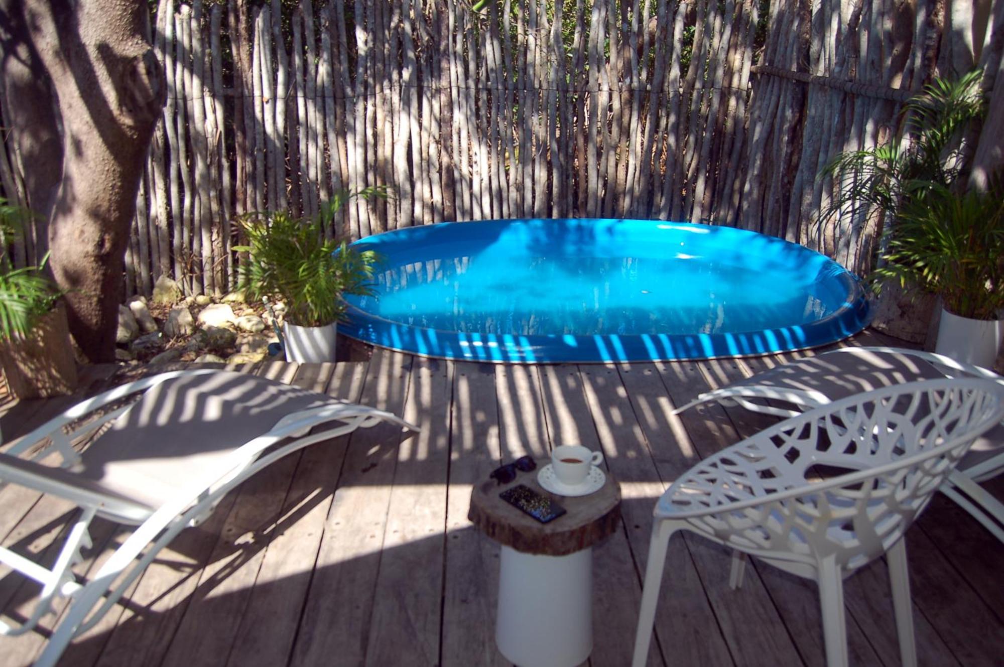 Hotel Glamping Tulum With Private Mini Pool Zewnętrze zdjęcie