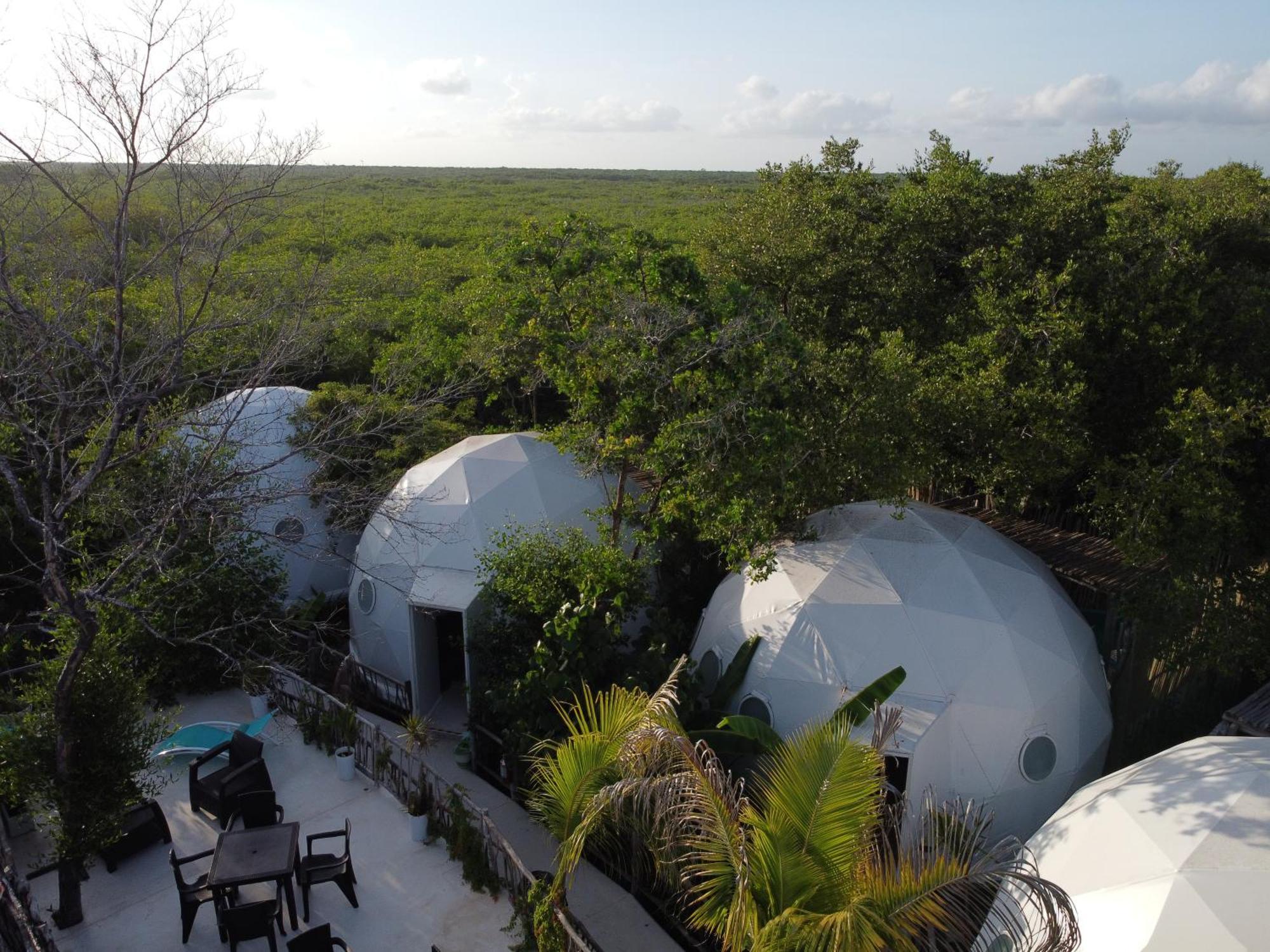 Hotel Glamping Tulum With Private Mini Pool Zewnętrze zdjęcie